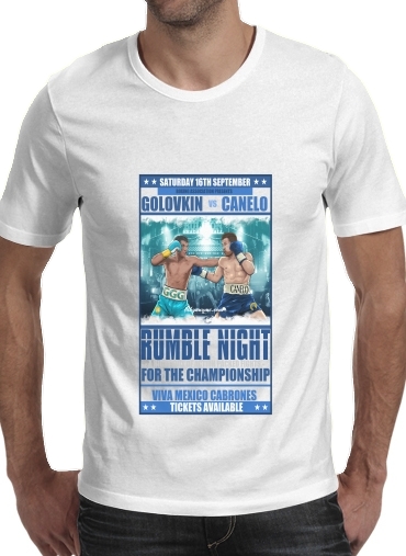 Canelo vs Golovkin 16 September für Männer T-Shirt
