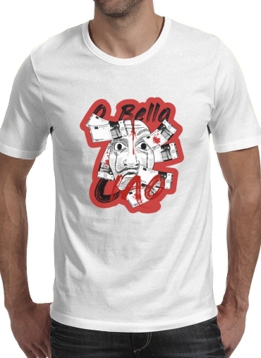 Casa De Papel Bella Ciao Art für Männer T-Shirt