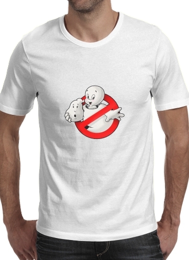 Casper x ghostbuster mashup für Männer T-Shirt
