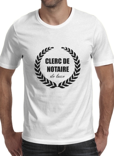 Clerc de notaire Edition de luxe idee cadeau für Männer T-Shirt