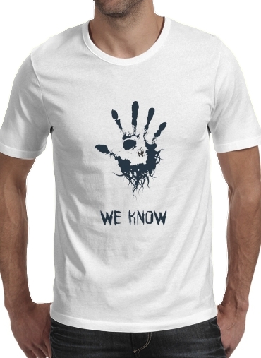 Dark Brotherhood we know symbol für Männer T-Shirt