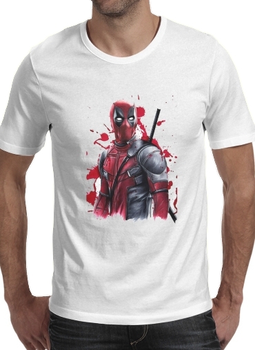 Deadpool Painting für Männer T-Shirt