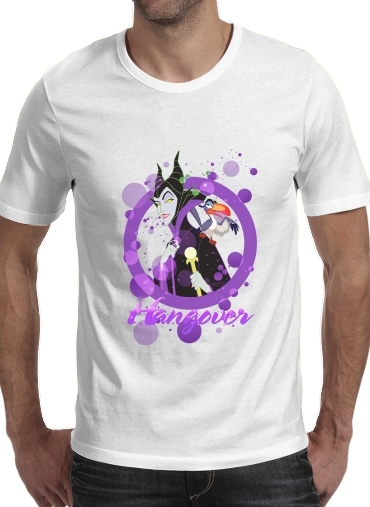 Disney Hangover: Maleficent feat. Zazu  für Männer T-Shirt