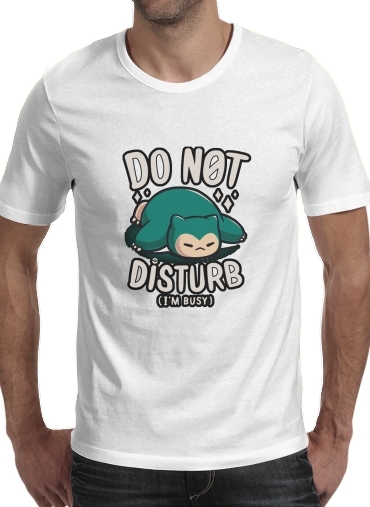 Do not disturb im busy für Männer T-Shirt