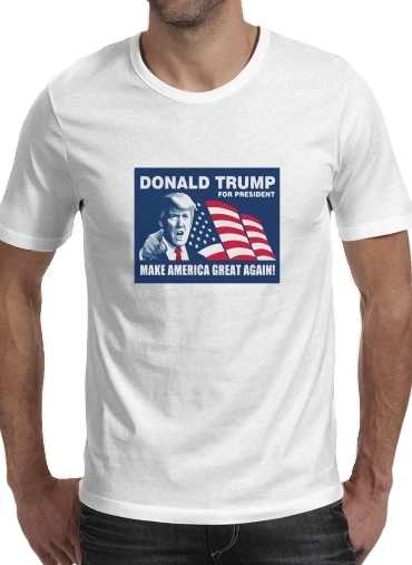 Donald Trump Make America Great Again für Männer T-Shirt