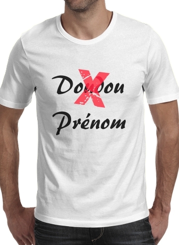 Doudou Respecte mon prenom für Männer T-Shirt