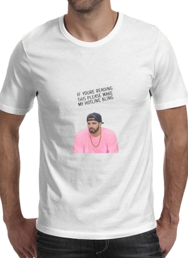 Drake Bling Bling für Männer T-Shirt
