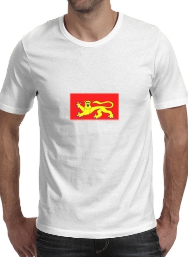 Drapeau Normand für Männer T-Shirt
