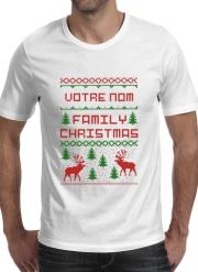 T-Shirts Esprit de Noel avec nom personnalisable