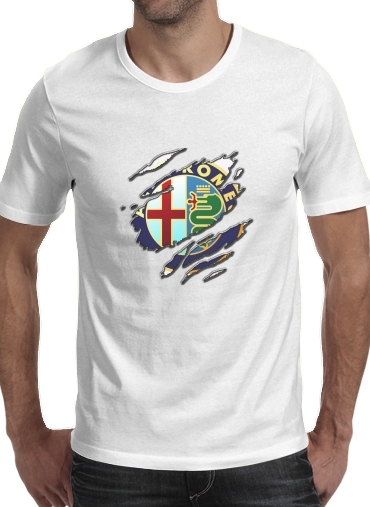 Fan Driver Alpha Romeo Griffe Art für Männer T-Shirt