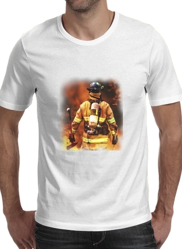 Feuerwehrmann Firefighter für Männer T-Shirt