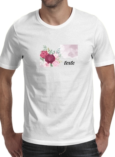 Flower Shop Logo für Männer T-Shirt
