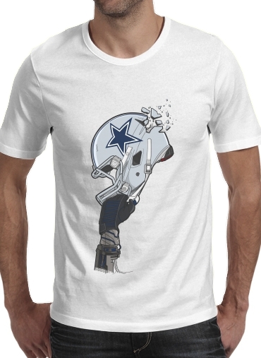 Football Helmets Dallas für Männer T-Shirt