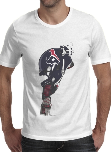 Football Helmets Houston für Männer T-Shirt
