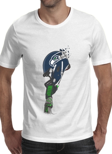 Football Helmets Seattle  für Männer T-Shirt