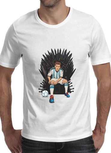 Game of Thrones: King Lionel Messi - House Catalunya für Männer T-Shirt