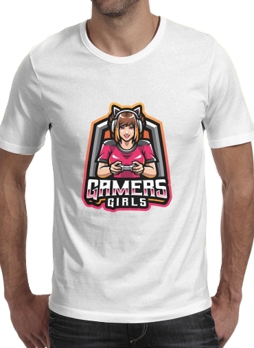 Gamers Girls für Männer T-Shirt