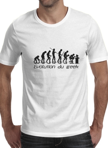 Geek Evolution für Männer T-Shirt