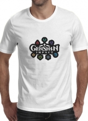 T-Shirts Genshin impact elements