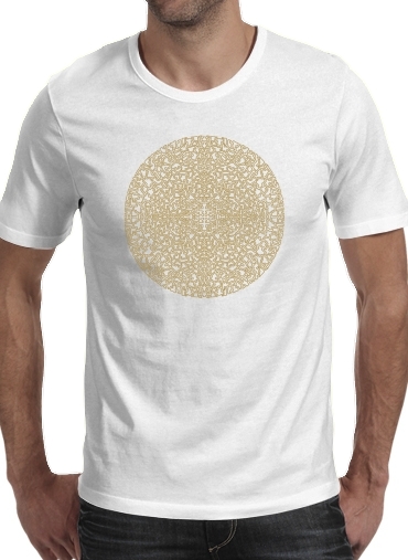 Geometric Bohemian Mandala für Männer T-Shirt