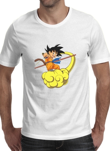 Goku Kid on Cloud GT für Männer T-Shirt