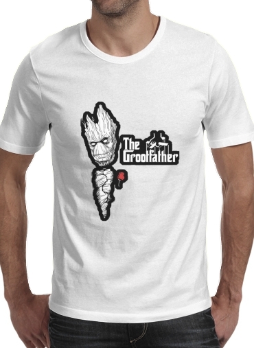 GrootFather is Groot x GodFather für Männer T-Shirt