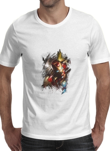 Grunge Ironman für Männer T-Shirt