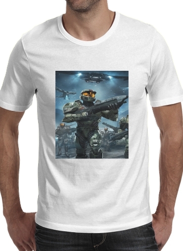 Halo War Game für Männer T-Shirt