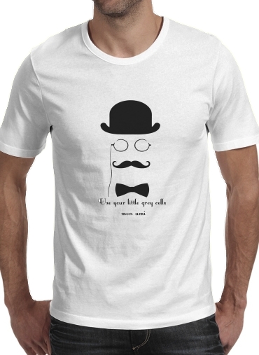 Hercules Poirot Quotes für Männer T-Shirt