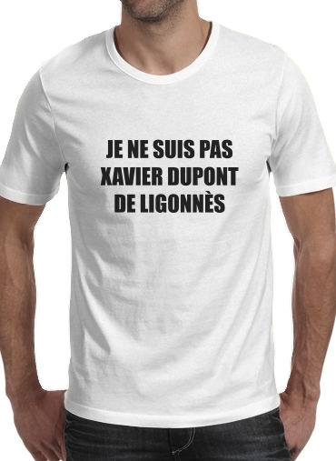 Je ne suis pas Xavier Dupont De Ligonnes Criminel für Männer T-Shirt