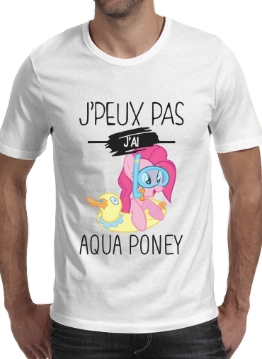 Je peux pas jai aqua poney girly für Männer T-Shirt