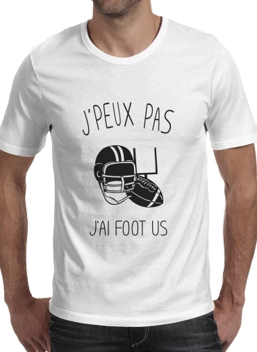 Je peux pas jai Foot US für Männer T-Shirt