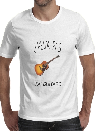 Je peux pas jai guitare für Männer T-Shirt