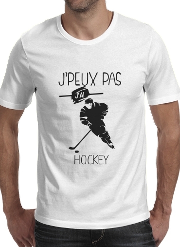 Je peux pas jai hockey sur glace für Männer T-Shirt