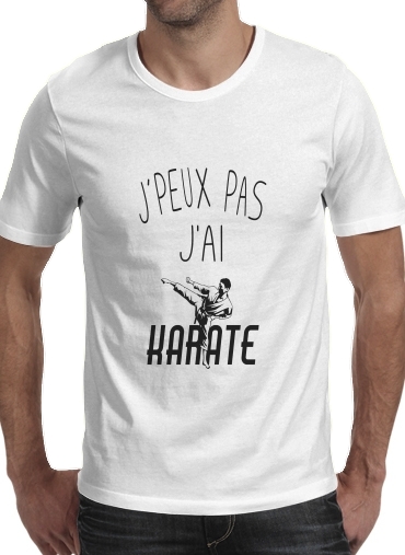 Je peux pas jai Karate für Männer T-Shirt