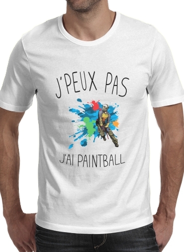 Je peux pas jai Paintball für Männer T-Shirt