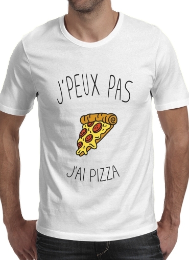 Je peux pas jai pizza für Männer T-Shirt