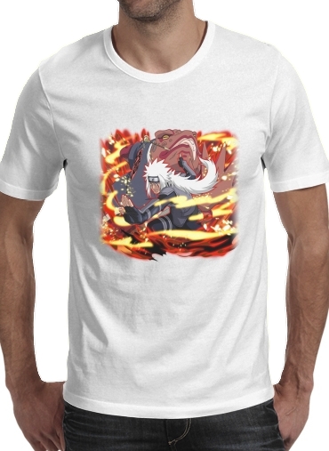Jiraya evolution Fan Art für Männer T-Shirt