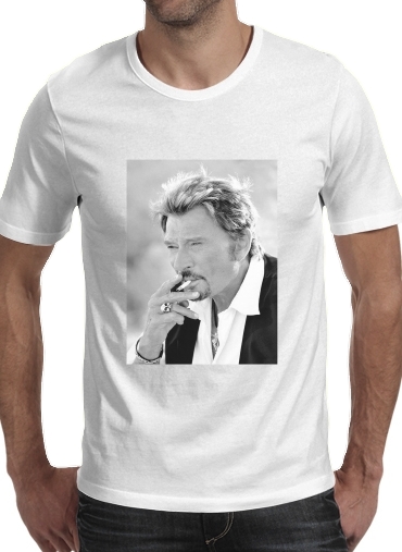 johnny hallyday Smoke Cigare Hommage für Männer T-Shirt