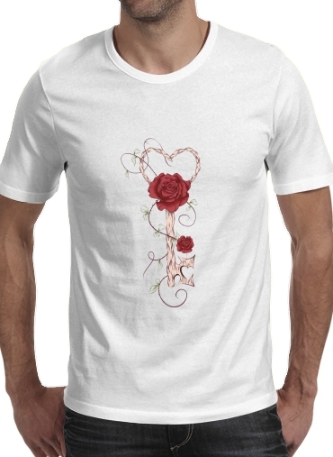 Key Of Love für Männer T-Shirt