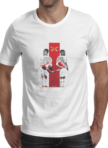 Lacazette x Aubameyang Celebration Art für Männer T-Shirt
