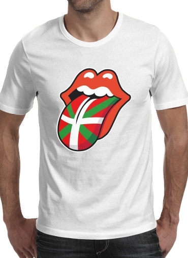 Langue Basque Stones für Männer T-Shirt