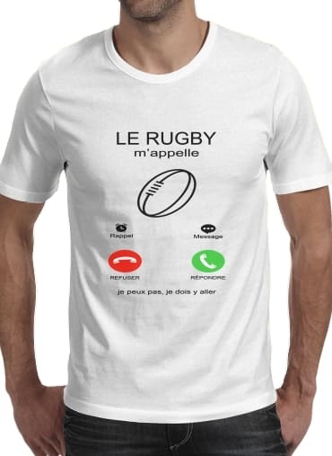 Le rugby mappelle für Männer T-Shirt