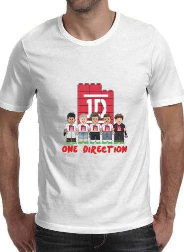 Lego: One Direction 1D für Männer T-Shirt