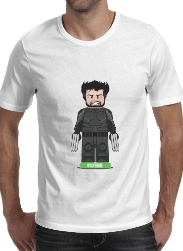 Lego: X-Men feat Wolverine für Männer T-Shirt