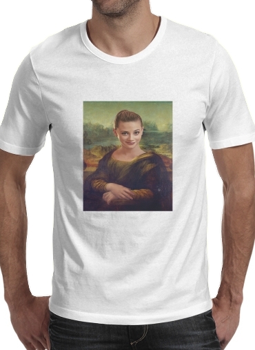 Lili Reinhart Mashup Mona Lisa Joconde für Männer T-Shirt