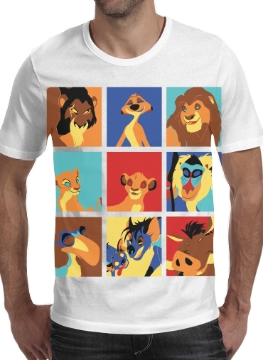 Lion pop für Männer T-Shirt