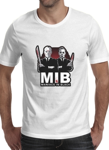Maniac in black jason voorhees für Männer T-Shirt