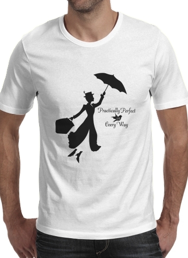 Mary Poppins Perfect in every way für Männer T-Shirt
