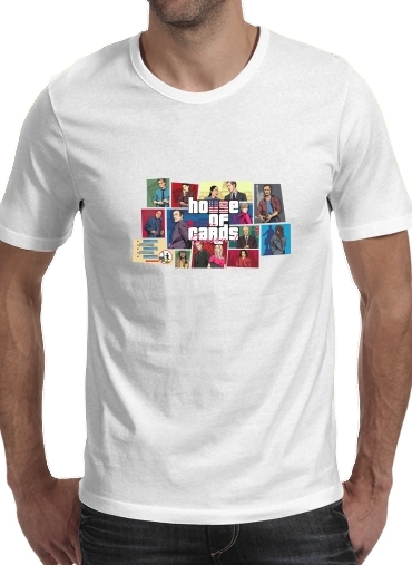 Mashup GTA and House of Cards für Männer T-Shirt